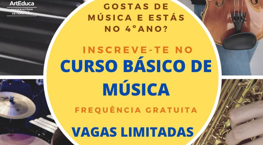 CursoBasicoDeMuSICA5ANO Inscrições Curso Básico de Música