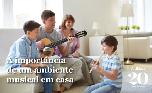 A importância de um ambiente musical em casa