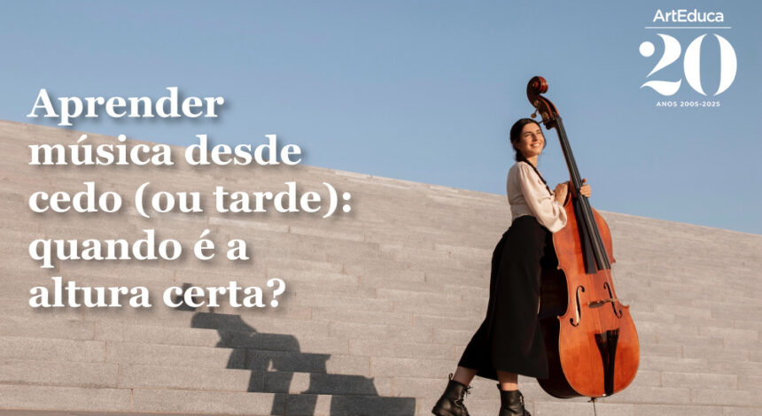 Aprender música desde cedo (ou tarde): quando é a altura certa?
